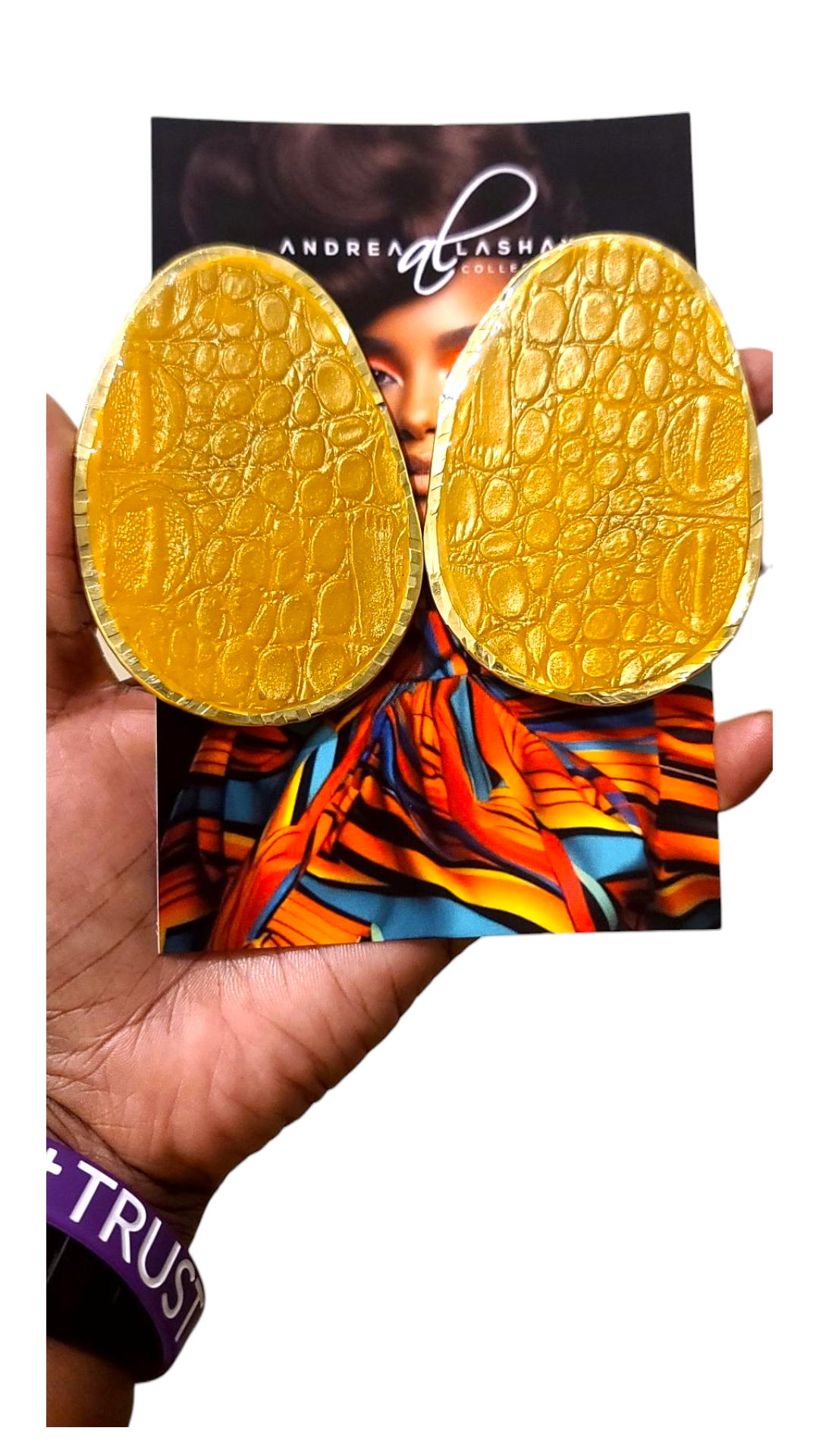 Alligator Statement earrings