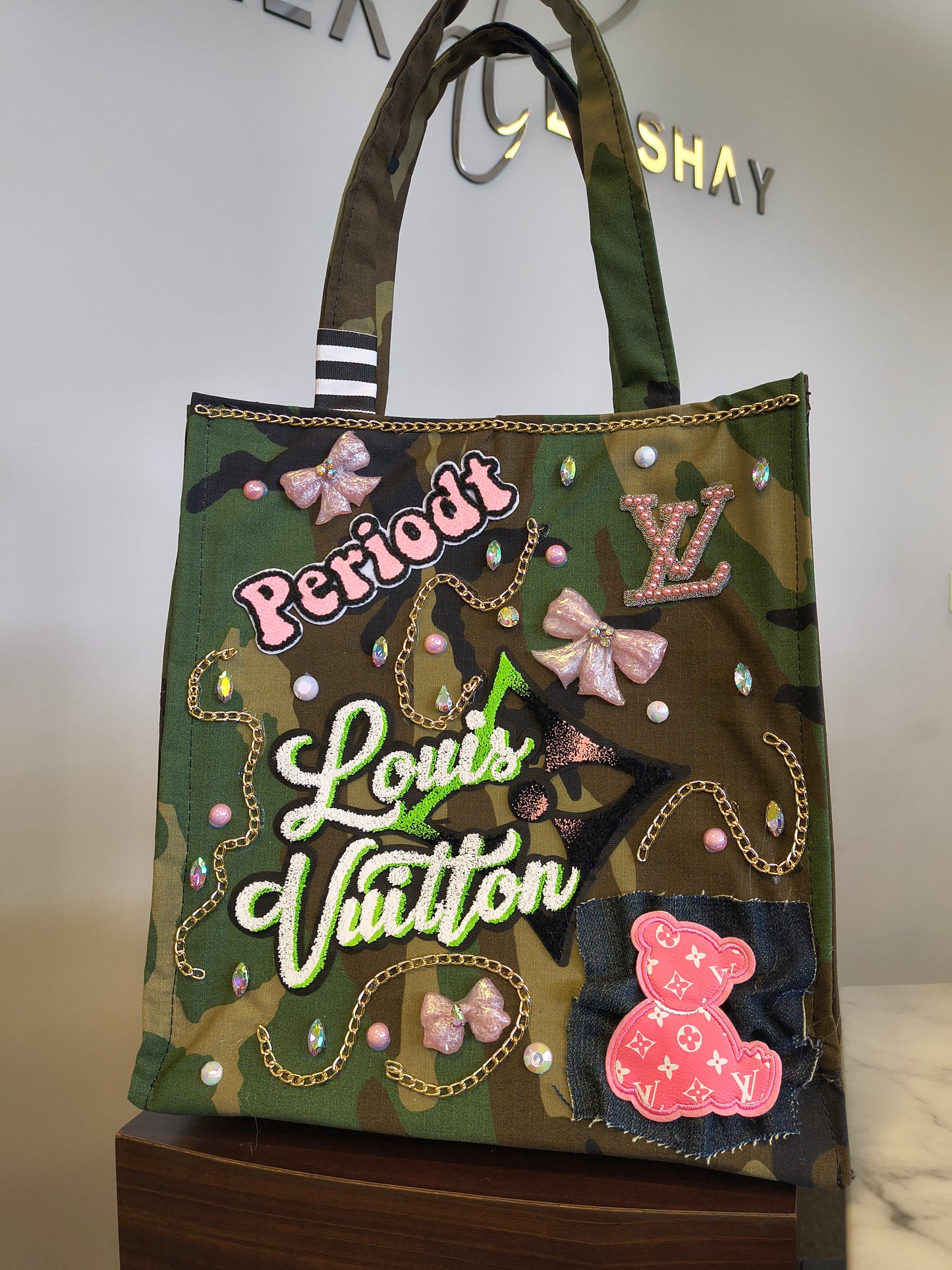 Statement Tote(pink theme)