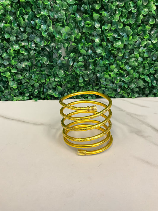 Cuff’d in Coil Bracelet