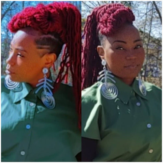 Gold fish bone earrings, statement earrings, African earrings, gold statement earrings, boho earrings