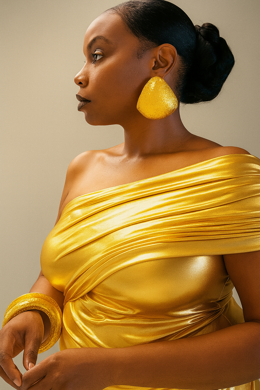 Nia Zawadi statement earrings