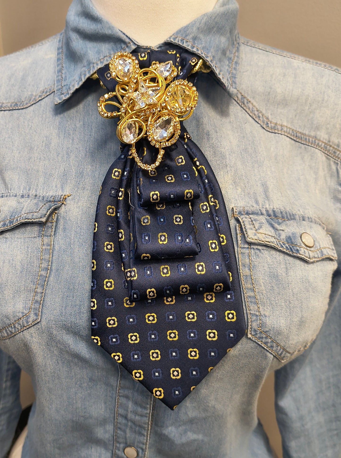 Navy Necktie