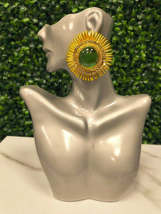 Luxeisha Studs (green)