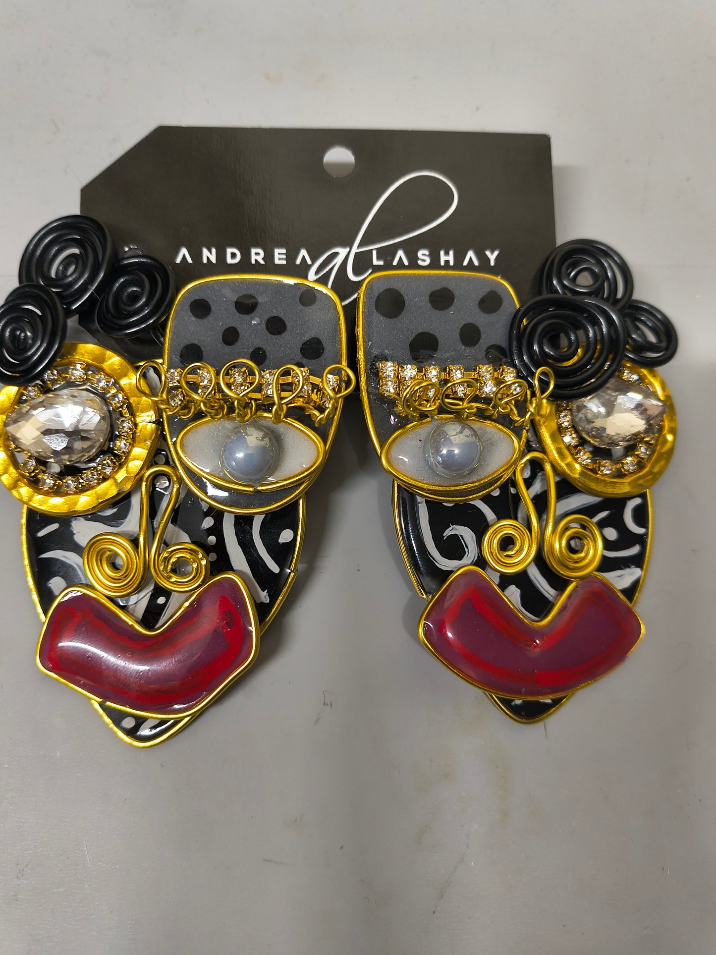 Rich Auntie Statement earrings