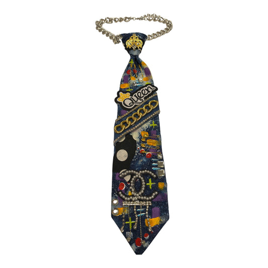 Upcycled Denim Tie